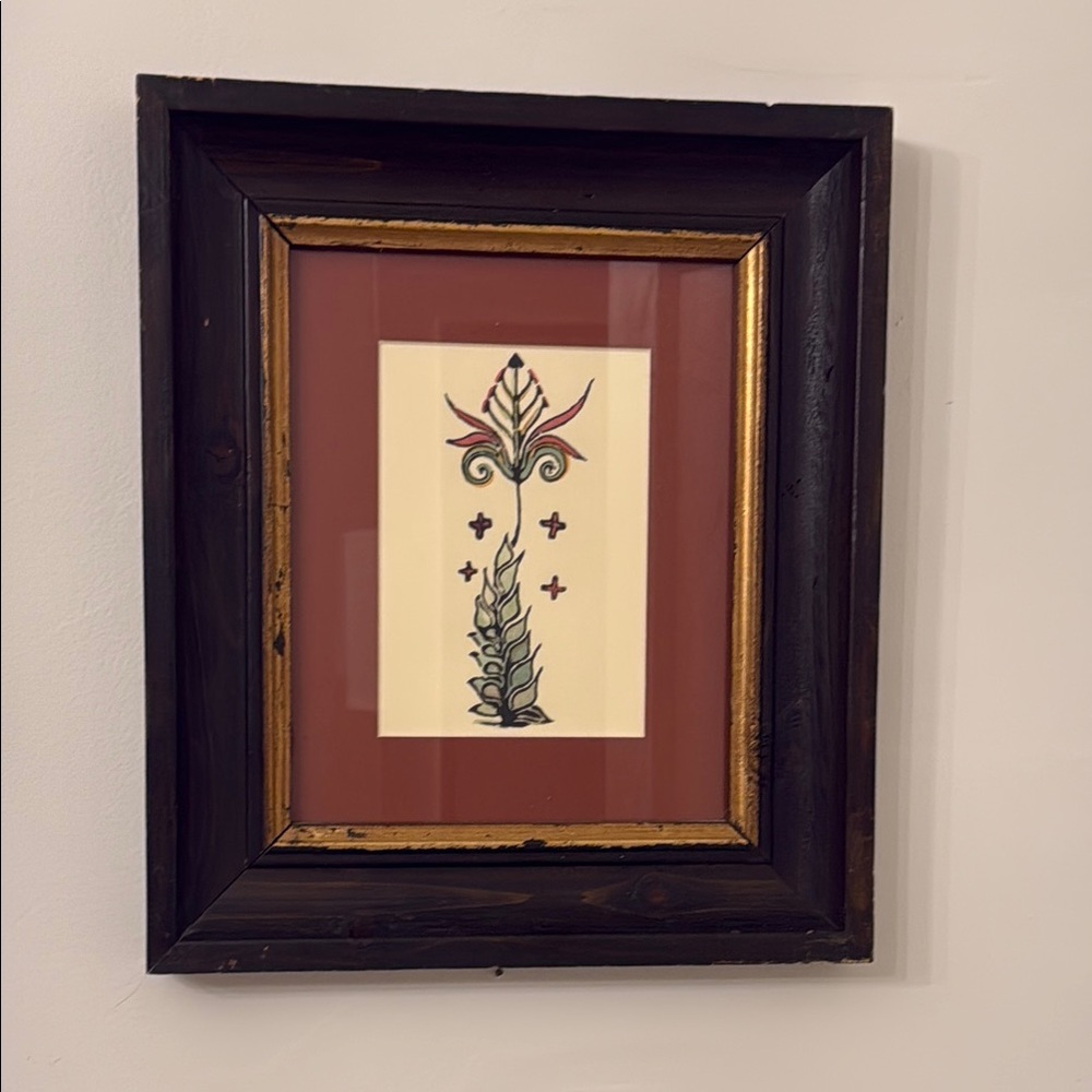 Professional framed Walter Anderson art